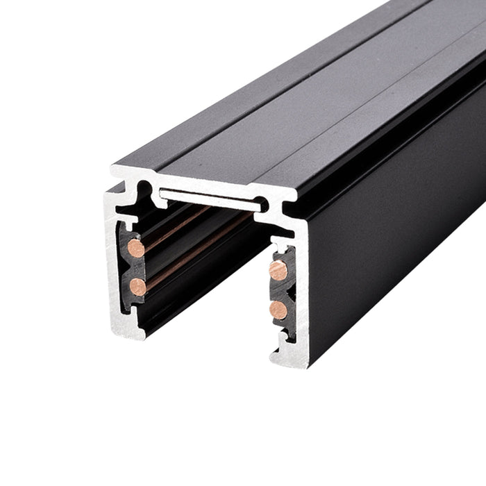 Pureled 48V Track 2m Long Black