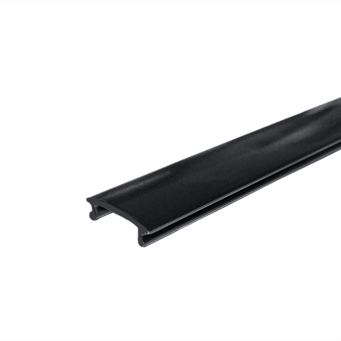 Pureled Cover for 48V Track 1m Long Black