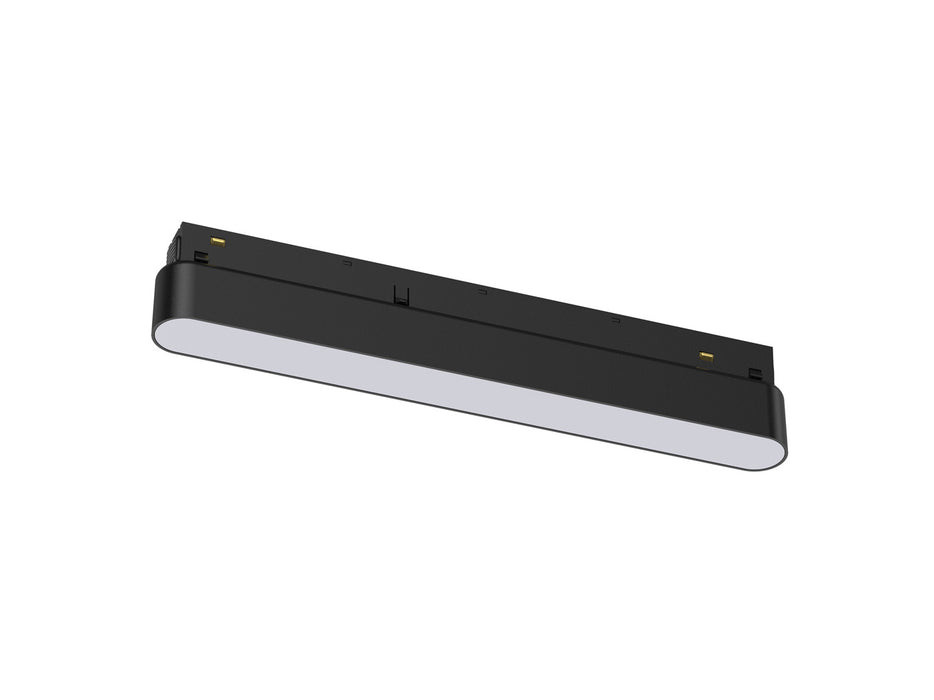 Pureled 48V Linear Diffused Track Light 16W 3000K CRI>90 1070-1120lm Non Dimming IP20 Black