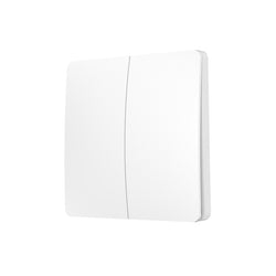 Pureled Wireless Switch 2-Gang Rocker Switch White