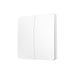 Pureled Wireless Switch 2-Gang Rocker Switch White
