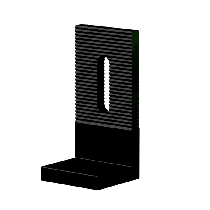 Clenergy PV-ezRack SolarRoof ,Tin Interface, Black Anodized
