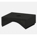 Clenergy Adapter (Puck) for Corrugated Iron Roof, with EPDM, for Tin Interface ER-I-05, black anodized