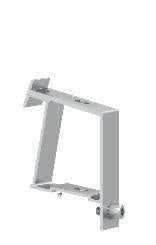 Clenergy ComT, Rear Leg Extender, 15 degree, with Grounding Pins