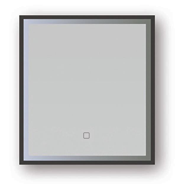 Newtech 900 Broadway Mirror with LED Lighting & Demister - Black