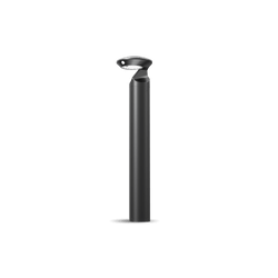 Glight Solar Led Bollard 4W Tri-Colour IP66 Non Dim Black