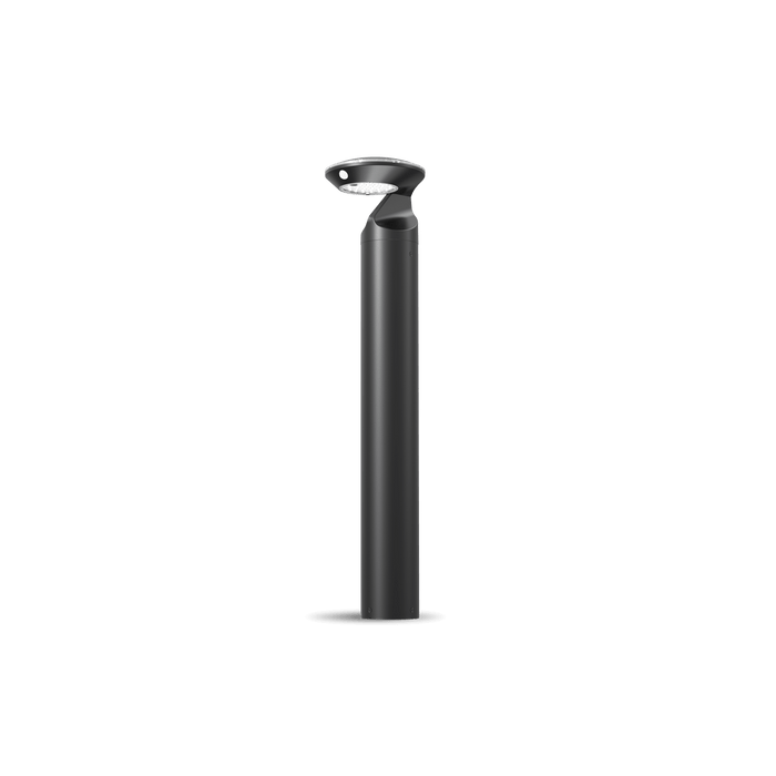 Glight Solar Led Bollard 4W Tri-Colour IP66 Non Dim Black