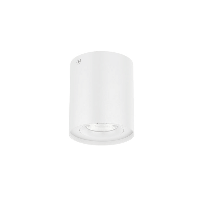 Glight Surface Mounted Led Downlight 10W IP54 Round Tri Colour Dim White
