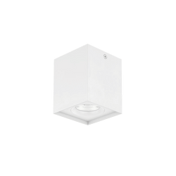 Glight Surface Mounted Led Downlight 10W IP54 Square Tri Colour Dim White