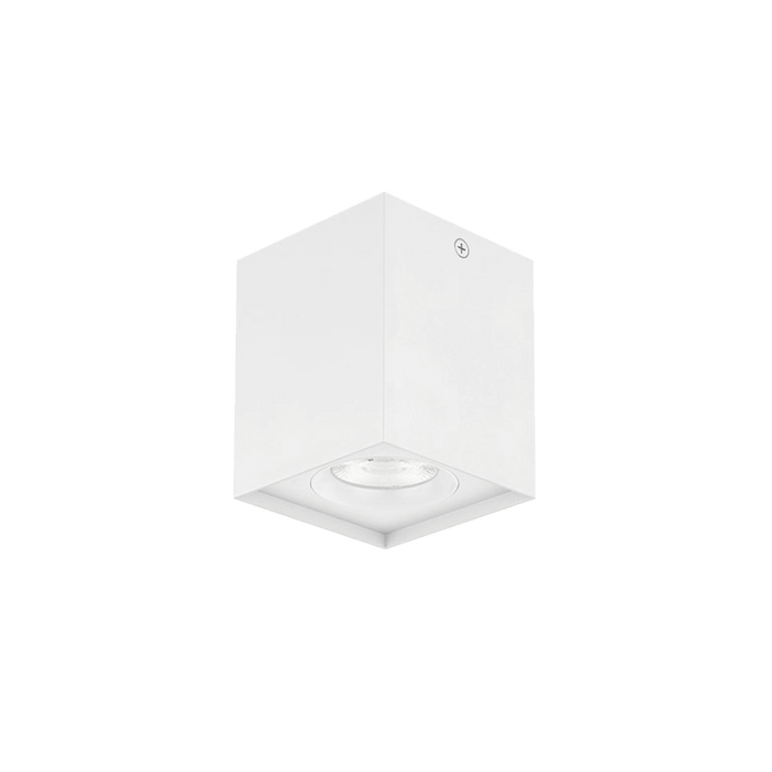 Glight Surface Mounted Led Downlight 10W IP54 Square Tri Colour Dim White