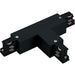 Glight Three Circuit T-Shaped Connector Black