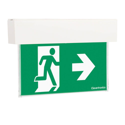 Clevertronics Ultrablade Emergency Exit LED LP Pro Surface Mount Double Sided