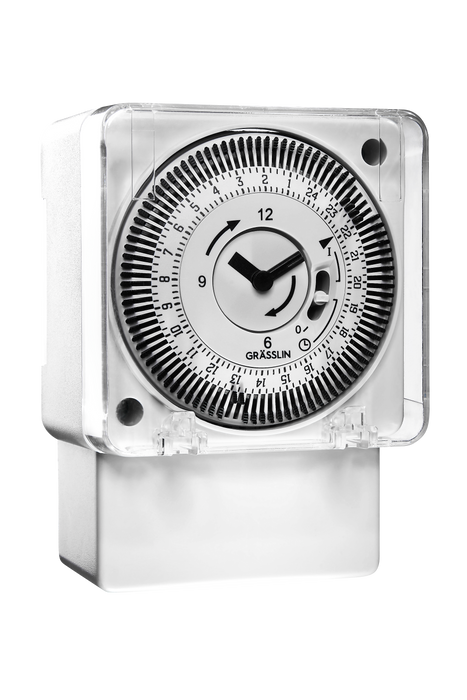 Hamer Grasslin Tactic 211A Timeswitch Quartz Surface Mechanical 1Ch No Reserve 96 Segments Auto/ Fix On/ Fix Off
