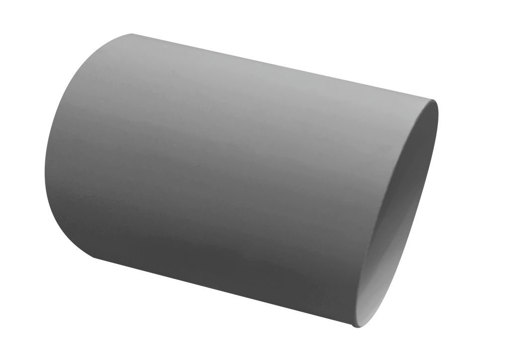 Manrose Duct Solid 125mm PVC Grey 2m