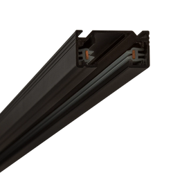 Halcyon Track 1 Circuit C/W Mains Feed And End Caps -2M-Black