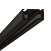 Halcyon Track 1 Circuit C/W Mains Feed And End Caps -2M-Black