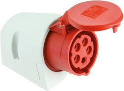 Emptec Socket 32Amp 4pole IP44 6h Surface mnt
