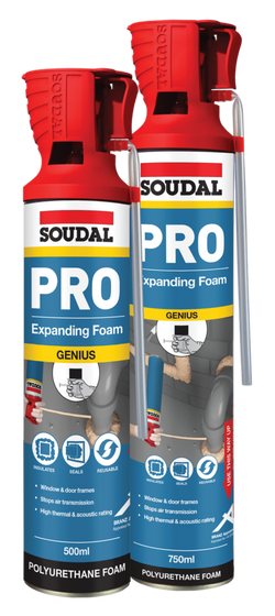 Soudal Pro Expanding Foam Genius 500ml