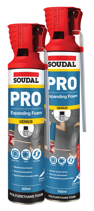Soudal Pro Expanding Foam Genius 500ml