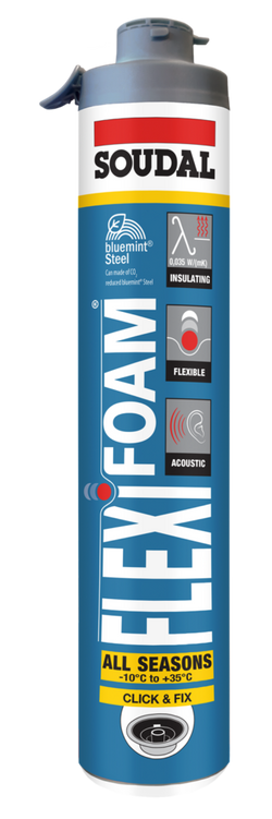 Soudal Flexifoam Click&Fix 750ml