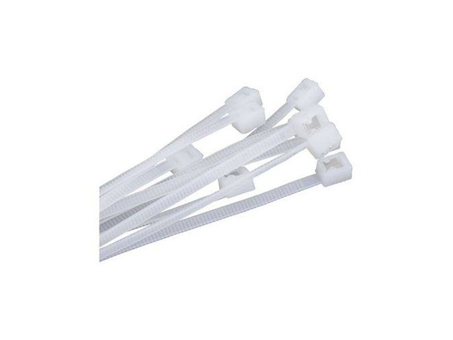 Utilux Cable Tie 160X2.5mm Natural 100 Pack