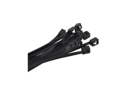 Utilux Cable Tie 300X7.2mm Black 100 Pack