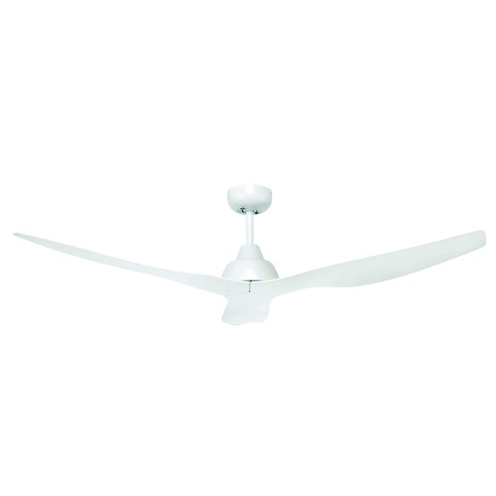 BRILLIANT BAHAMA 52' CEILING FAN-WHITE WITH WHITE FINISH BLADES