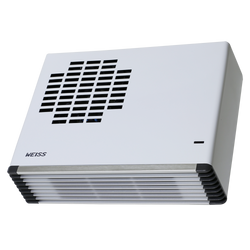 Weiss Wall mounted fan heater - White