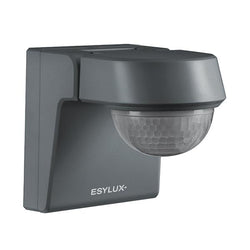 Simx PIR Sensor 230deg 230VAC 40m IP55 Black
