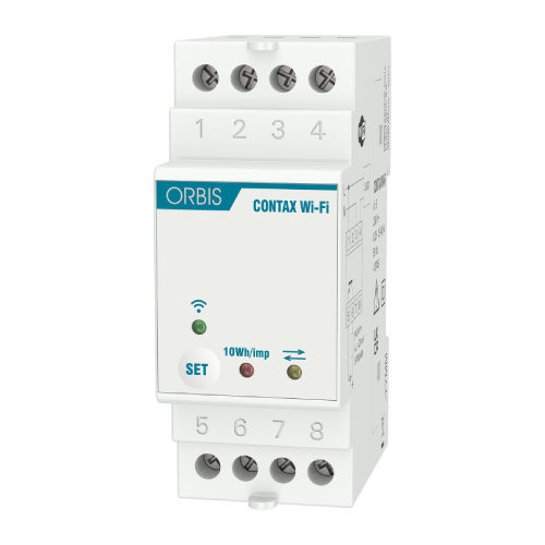 Orbis DIN Rail Energy Meter With Wi-Fi Communication