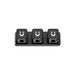 Unitek SnapHold Magnetic Cable Clips with Base. 3x Magnetic Clip Holders for Clutter Free Cable
