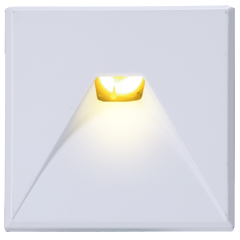 Simx Waitomo Step Light 3W 3CCT SQ Fan White IP44
