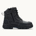 Blundstone Rotoflex Black Steel Cap Safety Boot Zip Size 08
