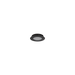 Halcyon Fixed Round Recessed Cabinet Light 3W 3K 350mA CC Black - Driver Sold Separately