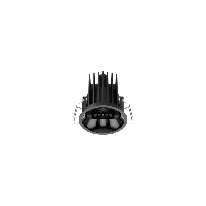 Halcyon Cevon Downlight Darklight Slim Trim 14W 3K CRI97 40deg c/w Dimmable Driver 34V DC 76mm cut out 350mA IP43 White Silver