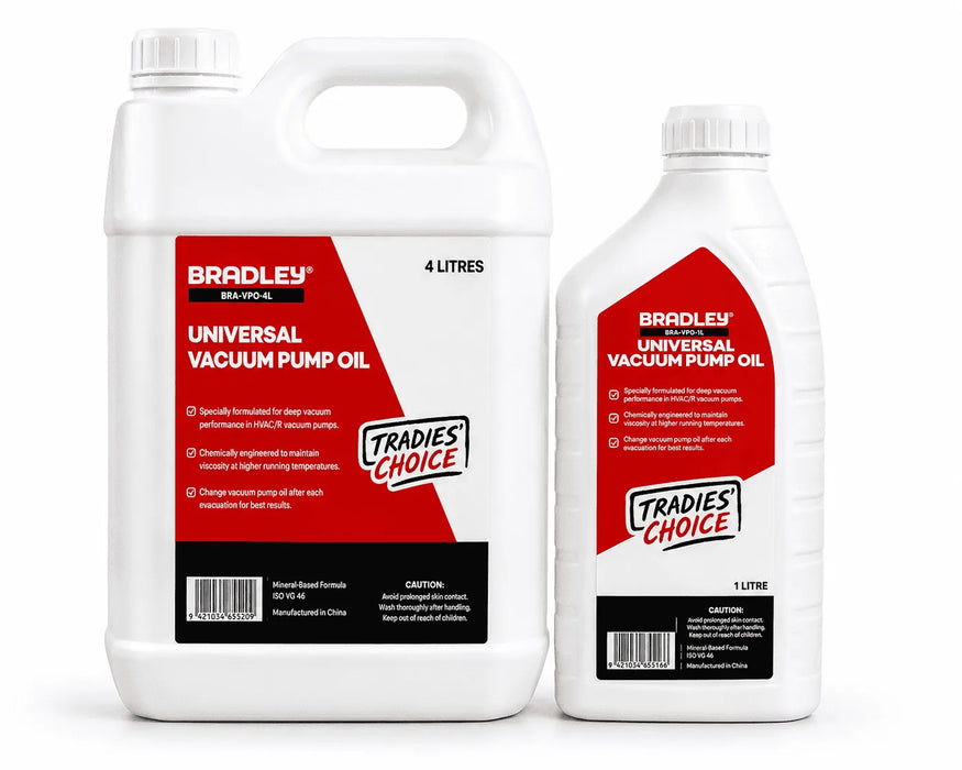 Bradley Vacuum Pump Oil