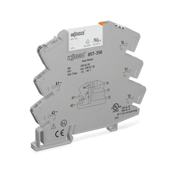 Wieland Relay Slim-line with Base 6mm Wide 230VAC/DC 1 x 6A C/O