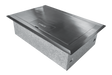 Vynco Floor Box Economy 2 Surface Lid 2POWER 4DATA