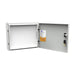 NHP MOD6+ One Panelboard Accessory Module 432mm with Blank Escutcheon Light Grey