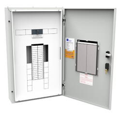 NHP MOD6+ One Panelboard DIN 60W 160A Main Switch Light Grey