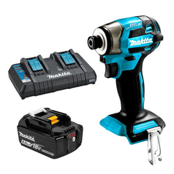 Makita 18V LXT 6.0Ah Li-ion Cordless Brushless 4-Speed Impact Driver Combo Kit