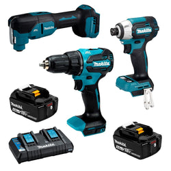 Makita 18V LXT 5.0Ah Li-ion Cordless Brushless 3pce Combo Kit