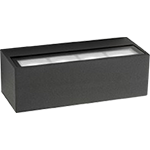 SIMX LED Wall Light 8W x2 3000K Up/Down IP65 Anthracite TARAWERA