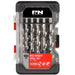 P&N Metric HSS M2 Bright Drill Set 1-13mm - 100 Piece