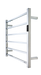 Goldair Straight Square Towel Warmer 6 Bar Ladder Chrome + Timer/Temp