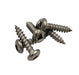 Black Smiths Screw Self Tapping 8Gx38mm Panhead Square Stainless (Jar50)
