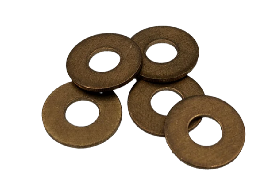 Black Smiths Washer 1/4 Inch Flat Brass (Jar100)