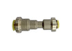 Quick Fitting Push-To-Connect 5/8" to 1/2" Reducing Coupler