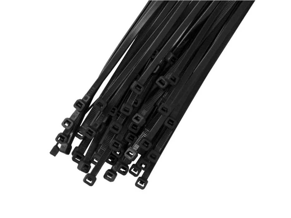 Utilux Cable Tie 200X2.5mm Black 100 Pack