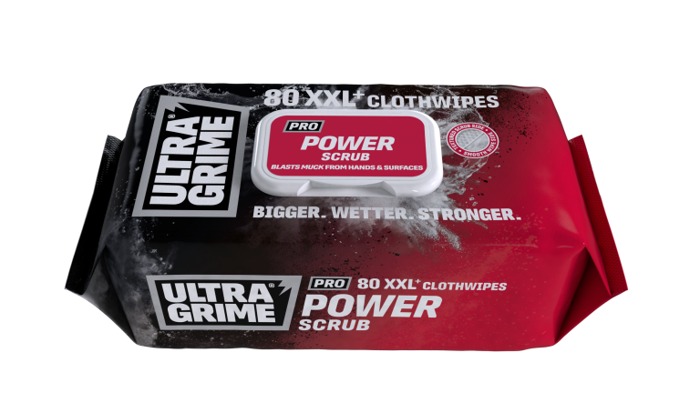 UltraGrime Power Scrub Huge Wipes Pack 80